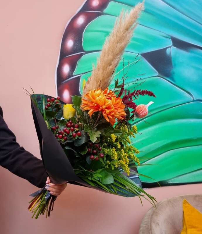 Bloemenwinkel in de buurt van Dordrecht bloemen boeket kleurrijk