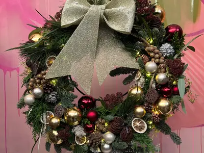 Workshop kerst krans