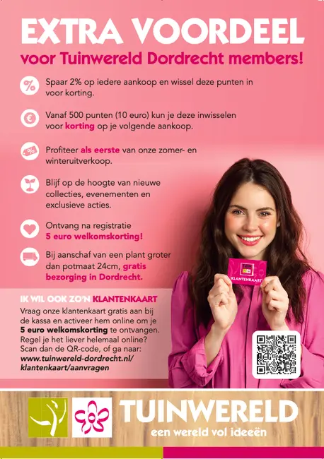 Extra voordeel met klantenkaart