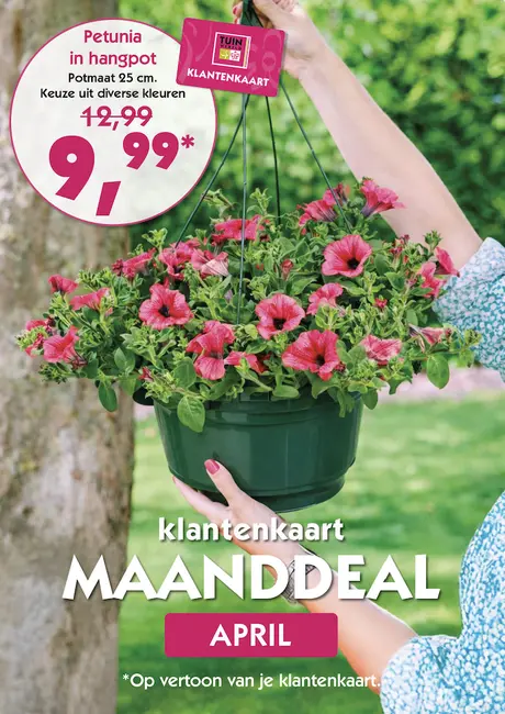 Klantenkaart deal April