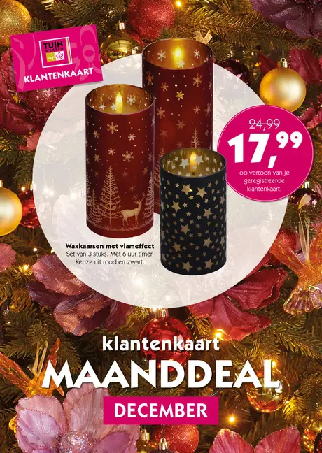 Klantenkaart deal december