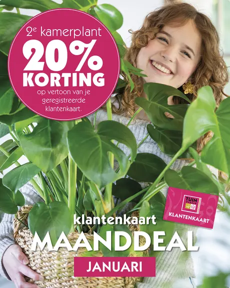 Klantenkaart deal Januari
