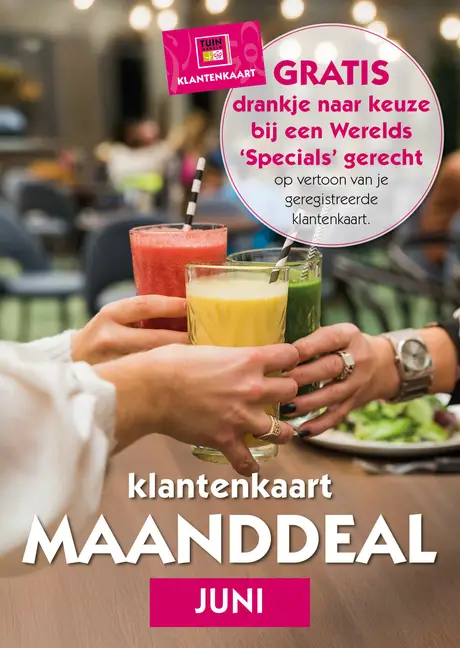 Klantenkaart deal juni