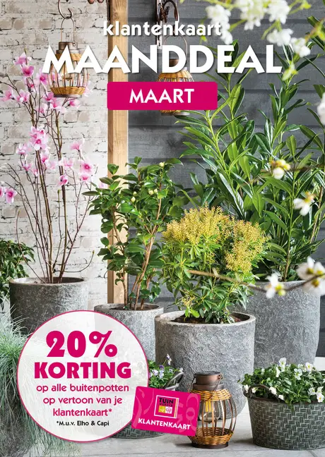 Klantenkaart deal Maart