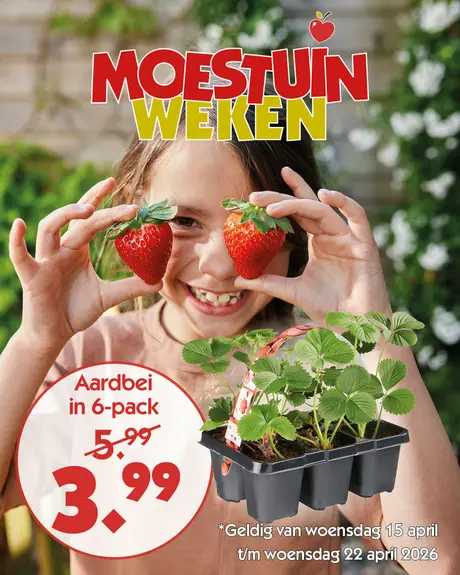Moestuin weken