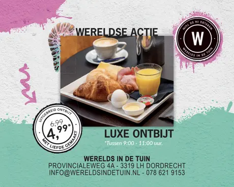 Ontbijt actie Oktober 2025