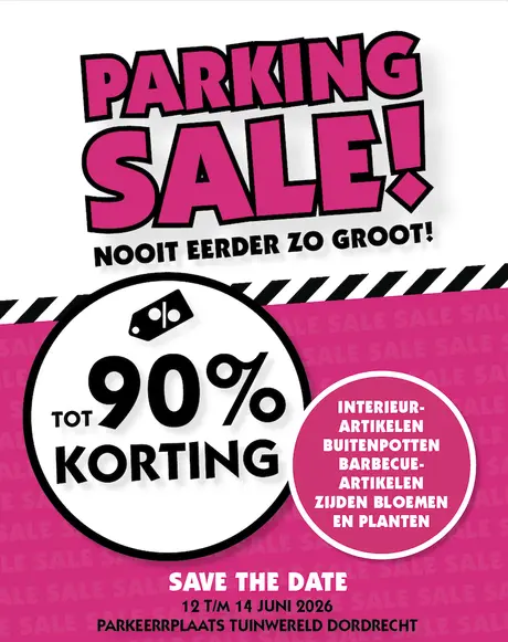 Parking sale!