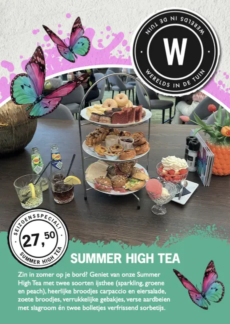 Summer high tea