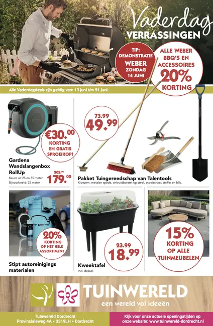 Vaderdag deals!