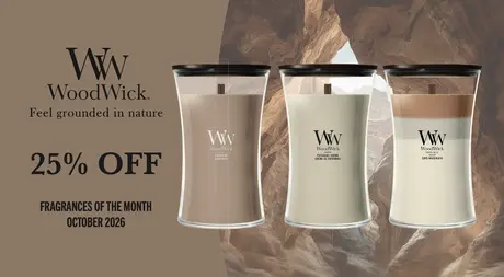 Woodwick deal Oktober