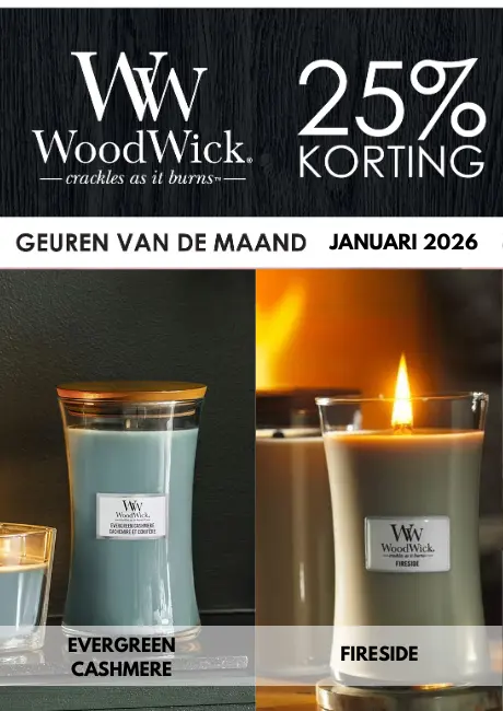 Woodwick Geur van de maand Januari