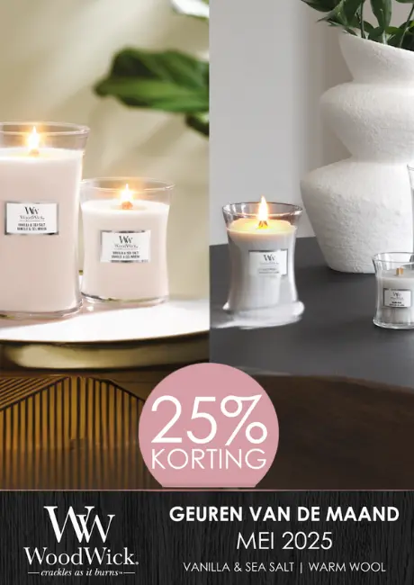 WoodWick geuren van de maand