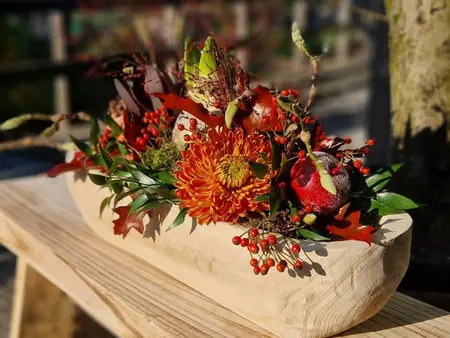 Workshop herfststuk