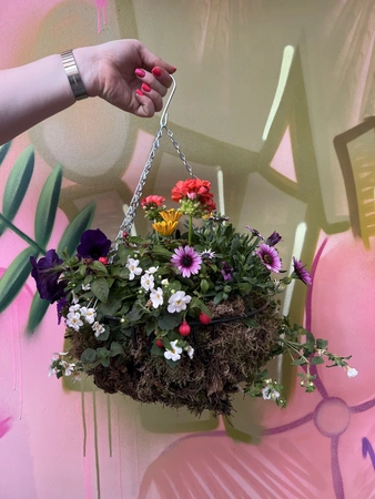 Workshop zomerse hanging basket